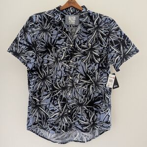 QUICKSILVER Stone Wash Pandanas Bathursts MENS Button Down Shirt XL  Modern Fit